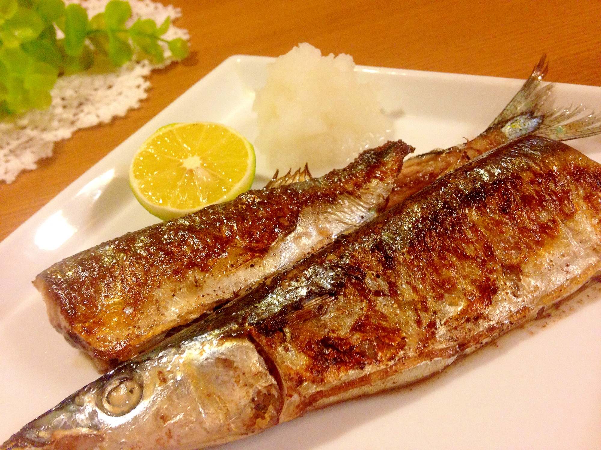 フライパンで出来る♪張り付かない秋刀魚焼き