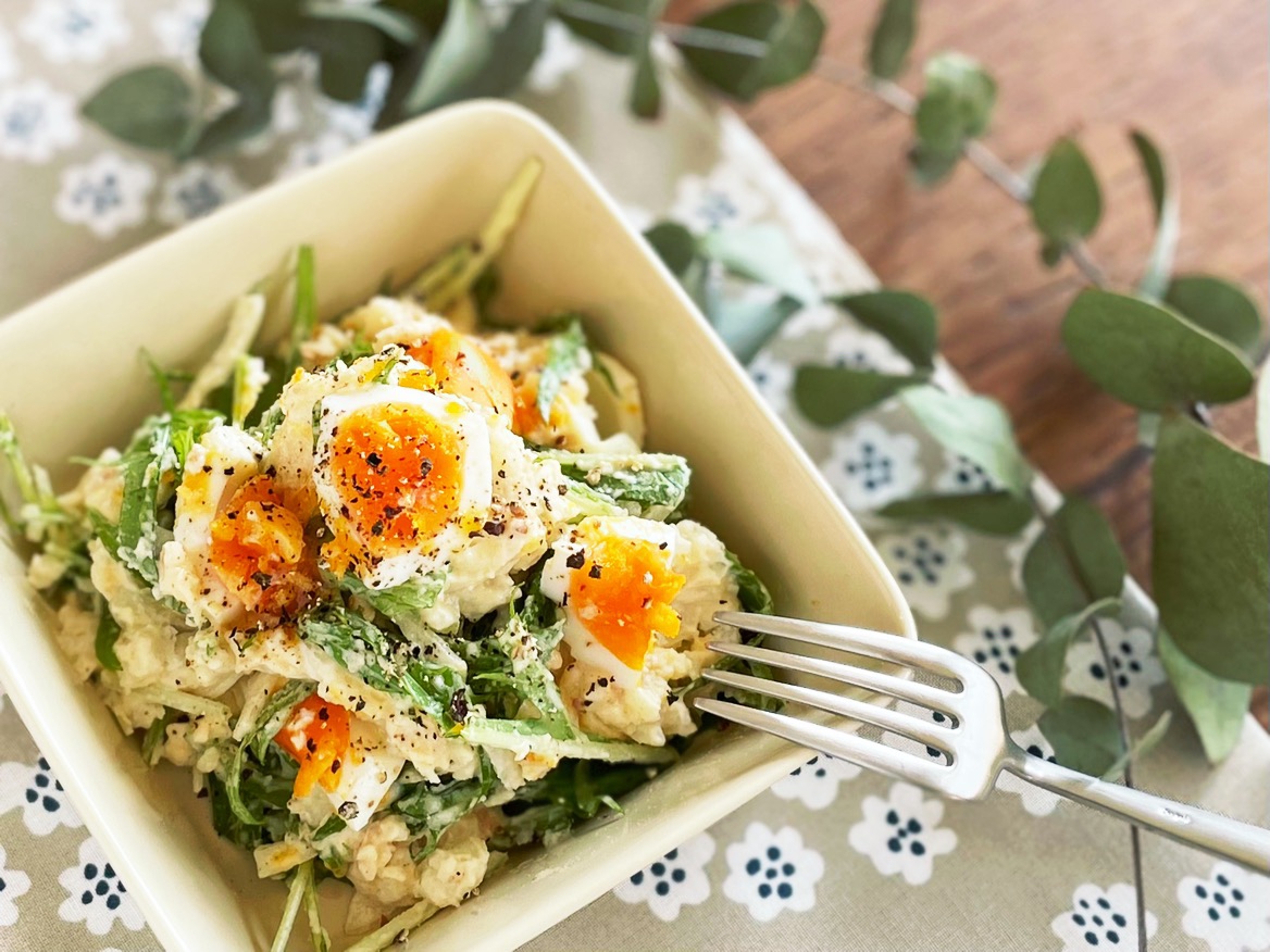 セブンイレブン風和風ぽてとさらだ レシピ 作り方 By Apricotcream 楽天レシピ