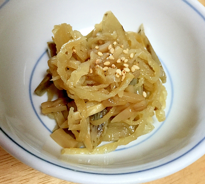 作り置き　牛蒡と切り干し大根の煮物  きのこ入り