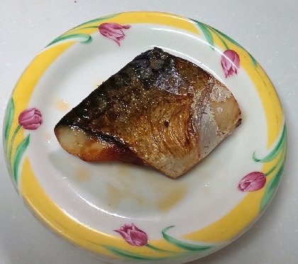 鯖の塩焼き