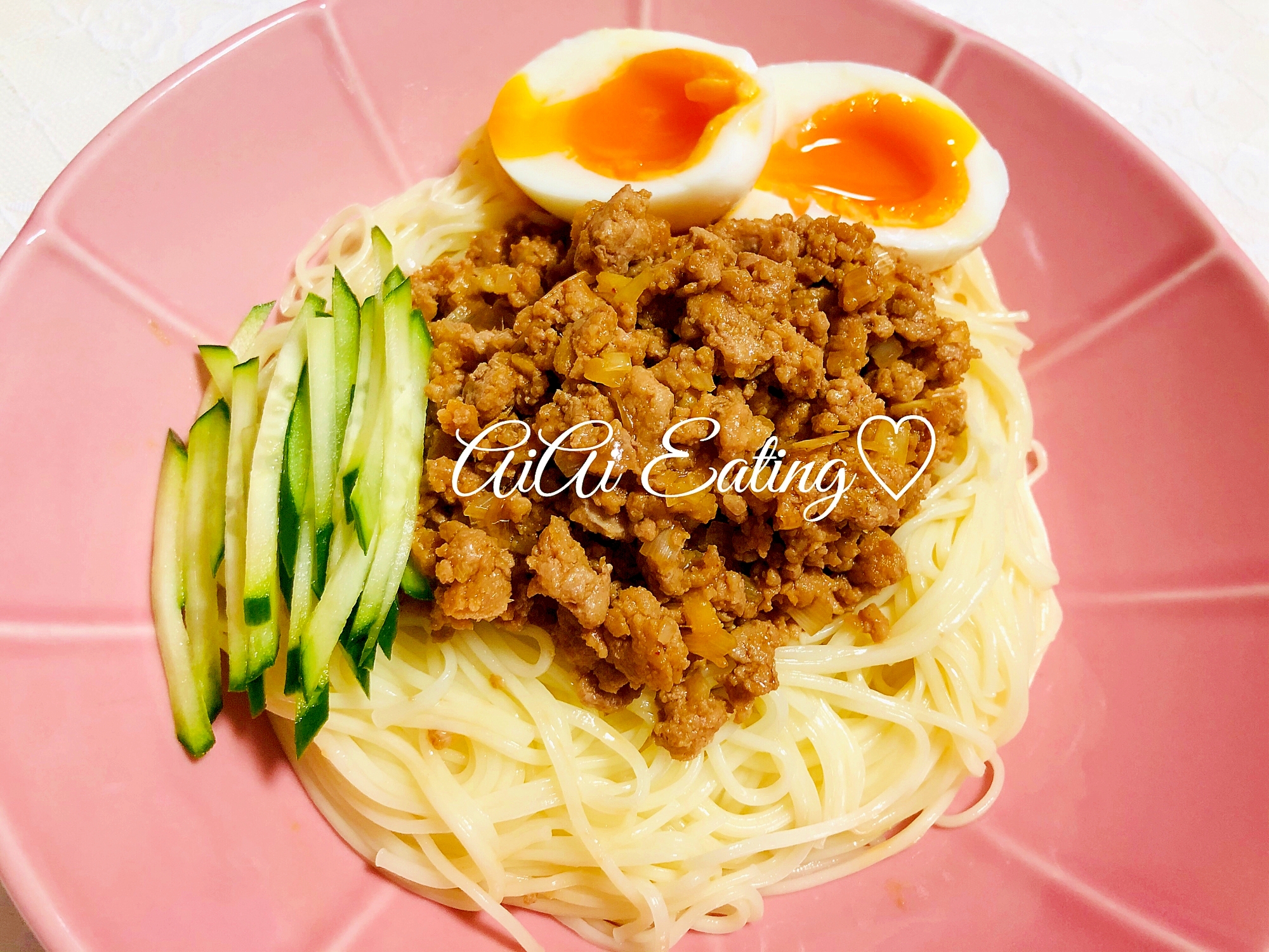 ♡悪魔的美味しさ♪お子様もOK簡単ジャージャー麺♡