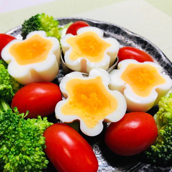 基本のゆで卵 裏技 花形ゆで卵 レシピ 作り方 By 善ちゃん 楽天レシピ 基本のゆで卵 裏技 花形ゆで卵 レシピ 作り方 By 善ちゃん 楽天レシピ