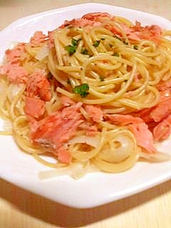 簡単１０ぷん 鮭パスタ レシピ 作り方 By Rrr321 楽天レシピ