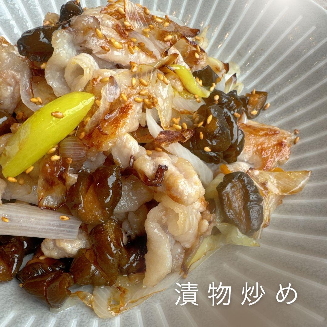 漬物が調味料代わりに!?簡単おいしい漬物で肉炒め