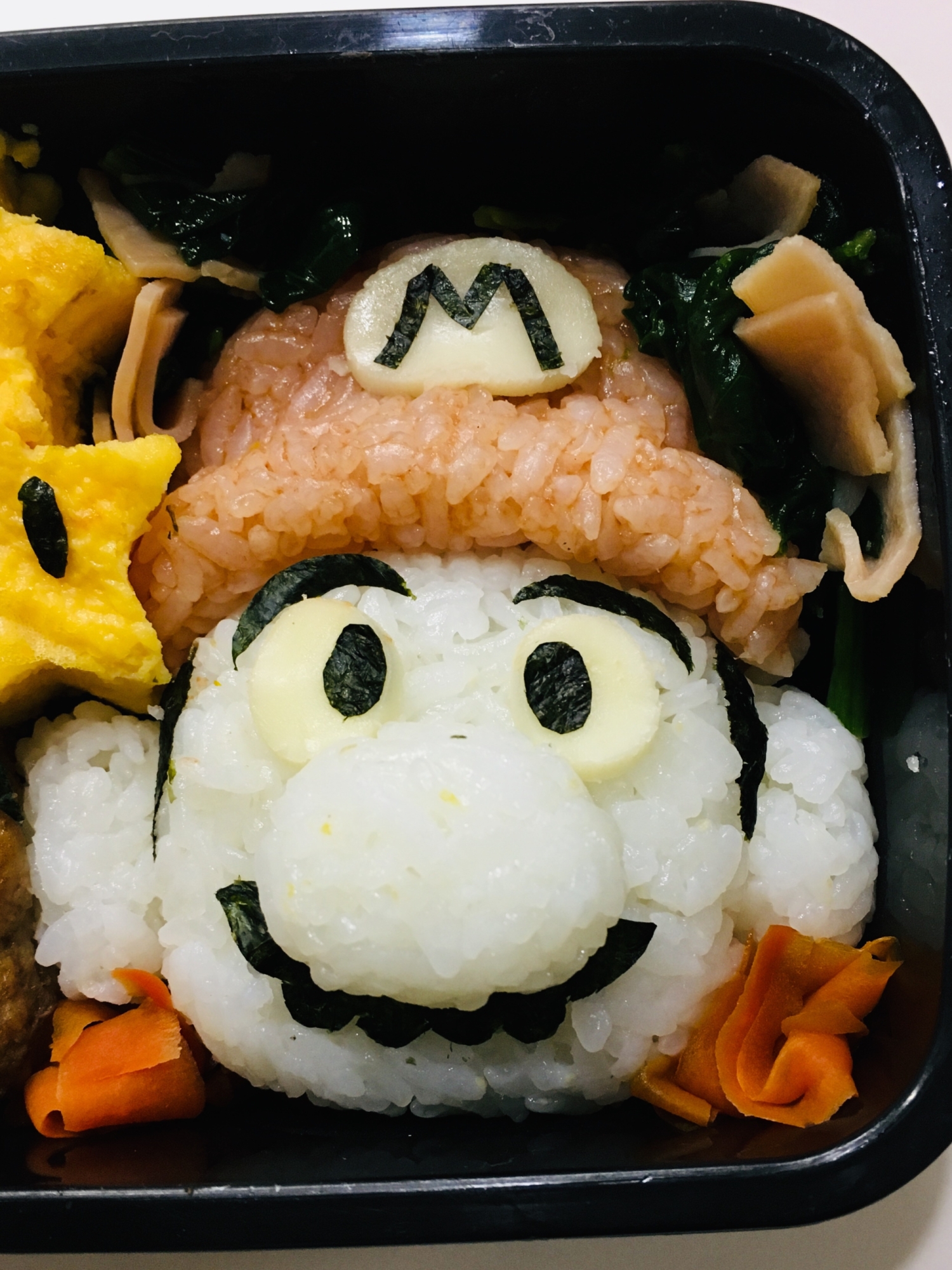 小学校の遠足に マリオのキャラ弁 レシピ 作り方 By こっこ8 楽天レシピ 小学校の遠足に マリオのキャラ弁 レシピ 作り方 By こっこ8 楽天レシピ