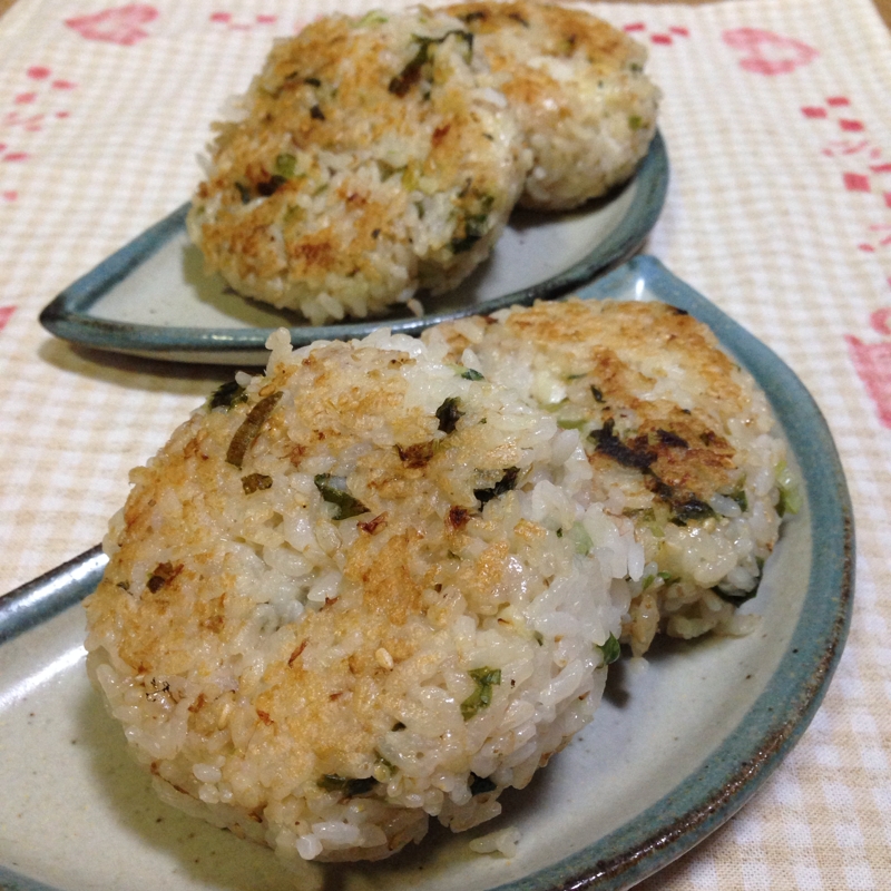 チーズ風味de焼きおにぎり♪