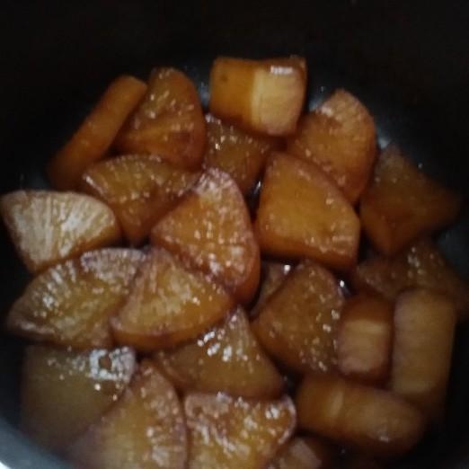 大根の照り焼き
