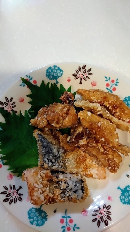 エリンギも一緒に揚げました。美味しかったです。子供にまた　作って!と言われました＊