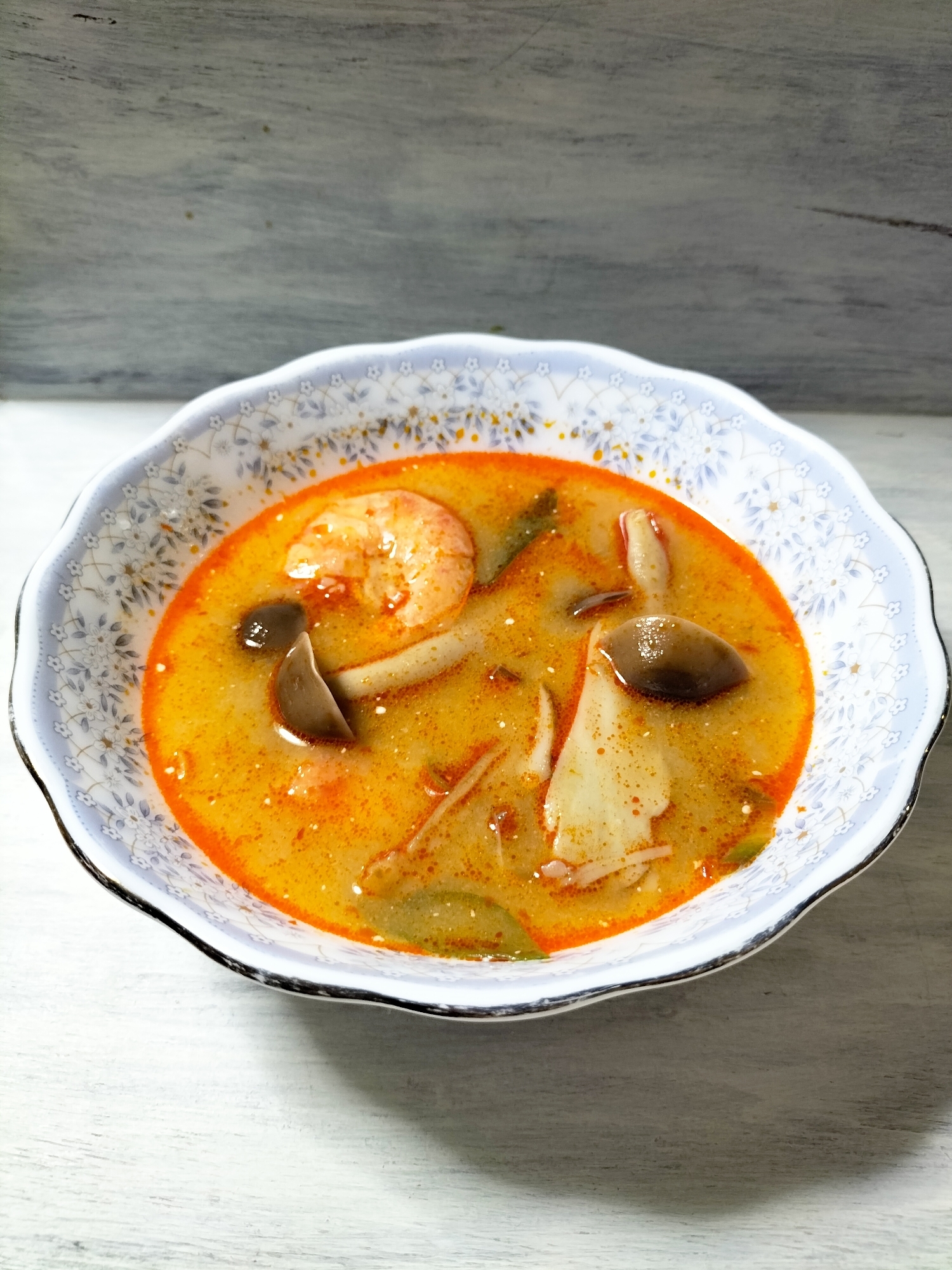 海老のココナッツミルクスープ