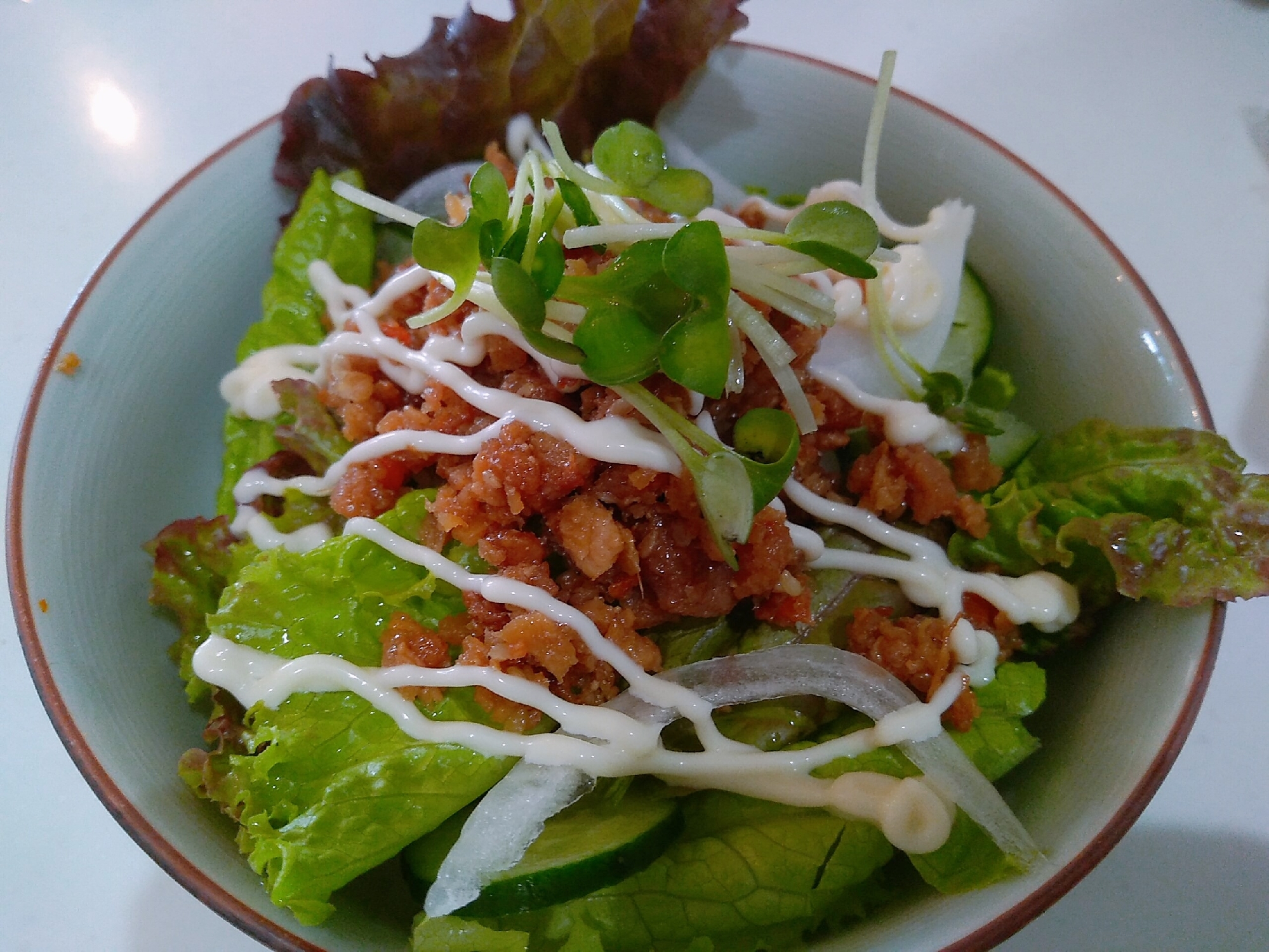 業務スーパーの甘辛鶏そぼろで！簡単そぼろ丼☆