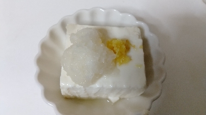 大根生姜冷奴ෆ˚*