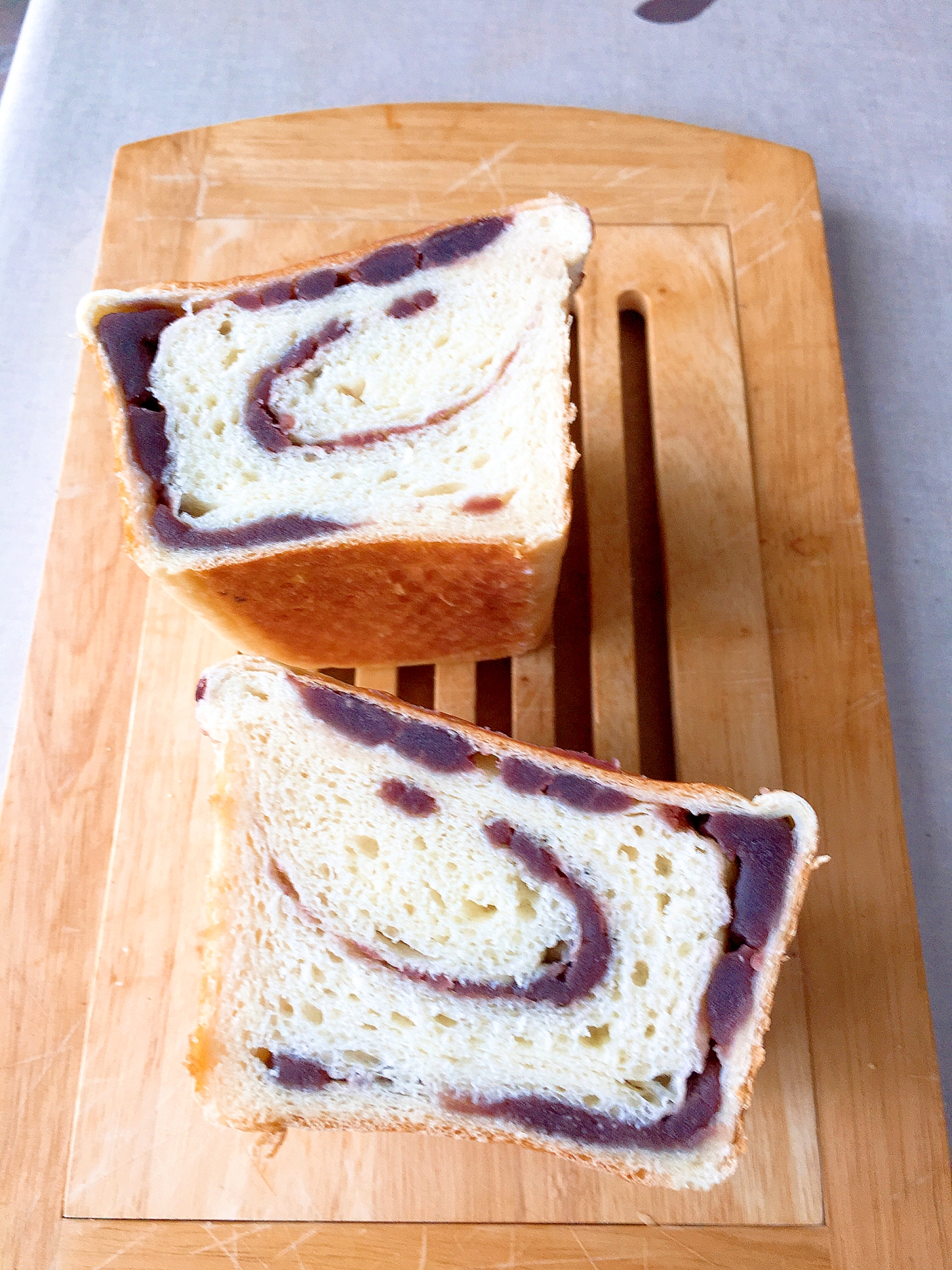 あん食パン パウンド型でも