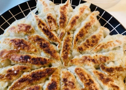 シュウマイ風☆焼き餃子アレンジ【玉ねぎ入り】