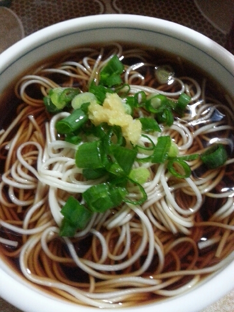 簡単醤油で作るそうめん