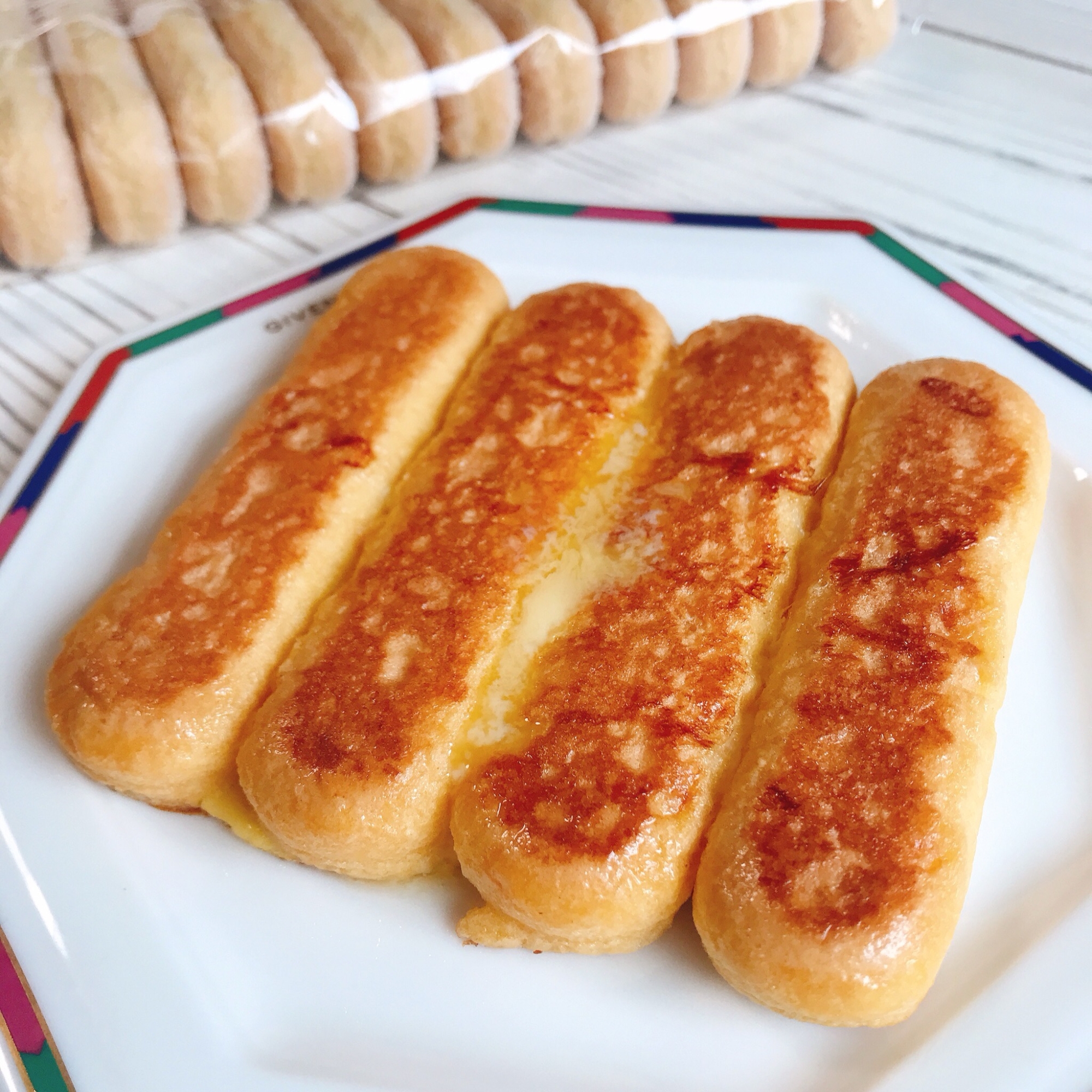 ふわふわ!フィンガービスケットのフレンチトースト