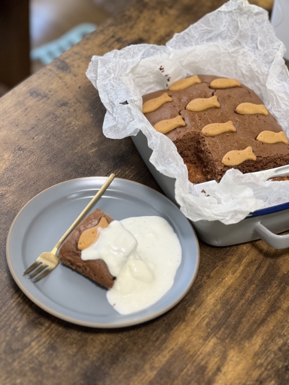 ミロ大量消費！☆簡単チョコケーキ☆