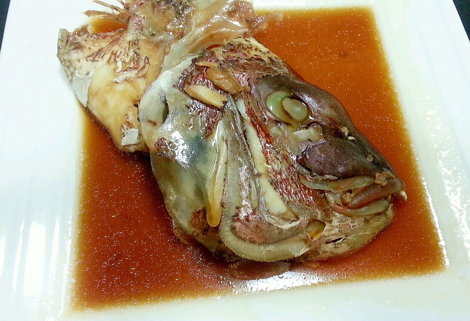 【レシピ】鯛のかぶと煮
