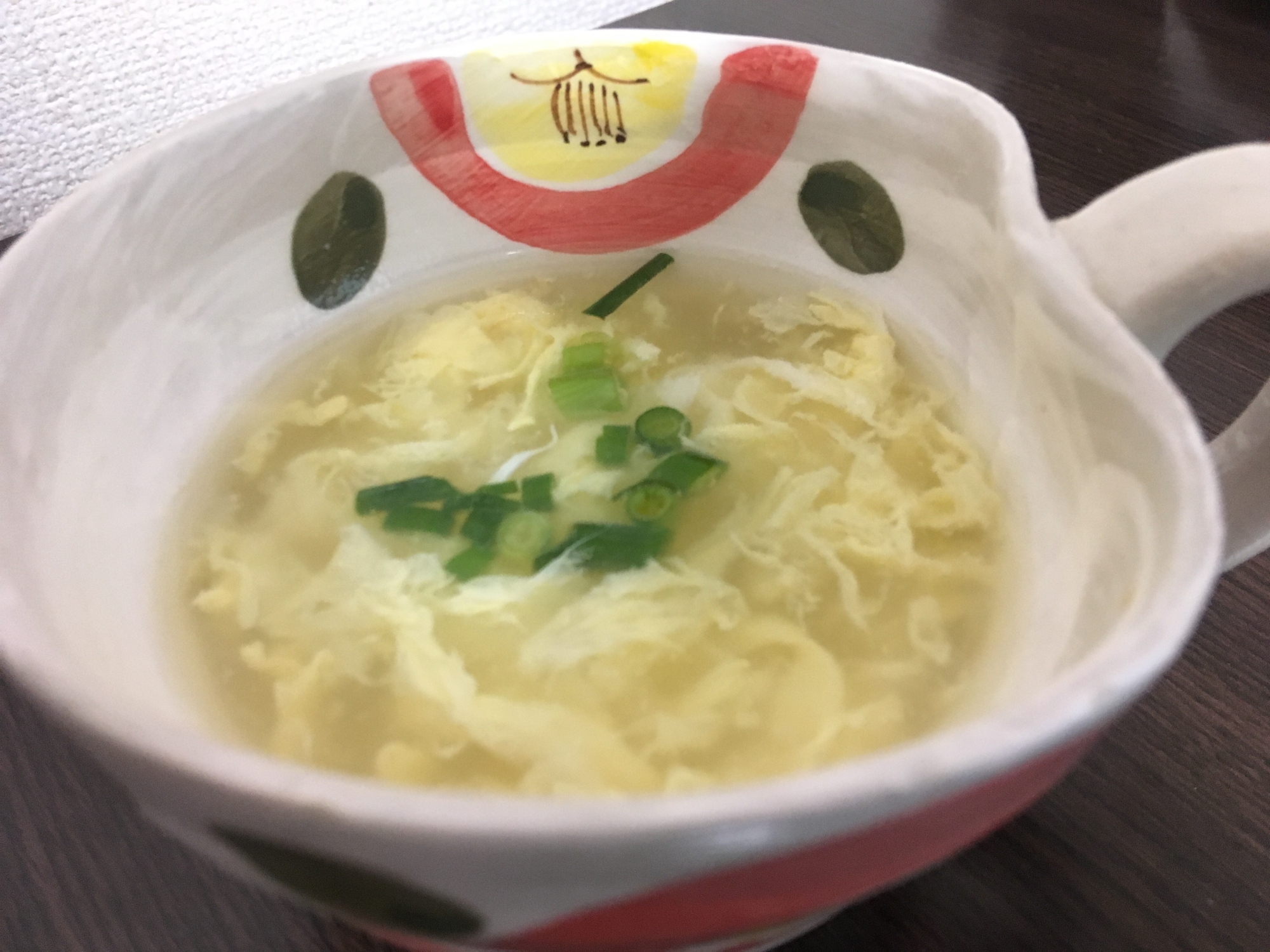 白だしが決めて！たまごスープ