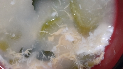 新玉ねぎのかき玉コンソメスープ