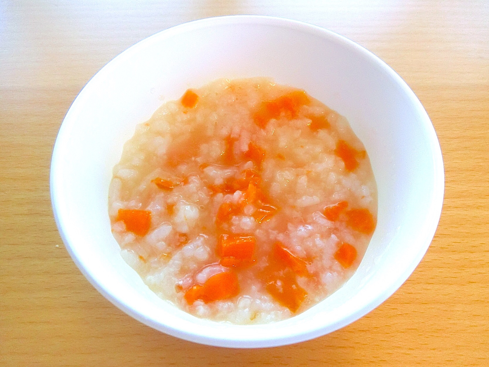離乳食 中期 野菜スープ風味のにんじんリゾット