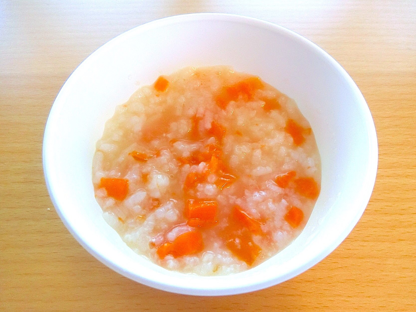 離乳食 中期 野菜スープ風味のにんじんリゾット レシピ 作り方 By 安くて 早くて 美味しい 楽天レシピ