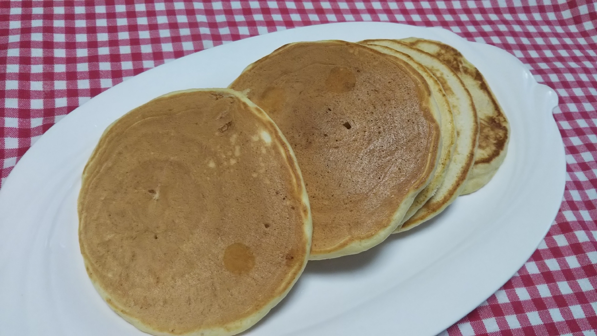 きな粉入りホットケーキ☆