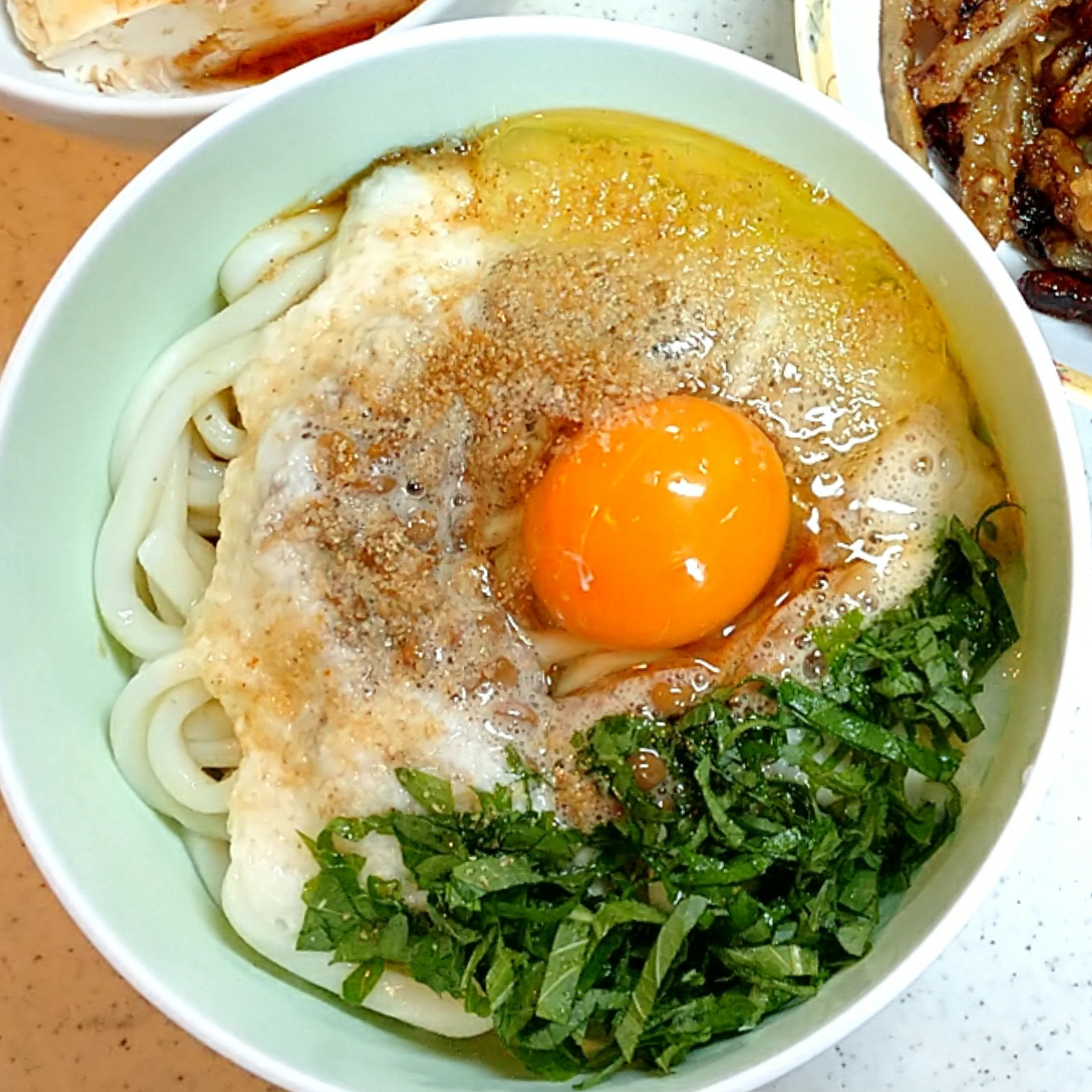 【男の料理】ネバネバ冷やしうどん