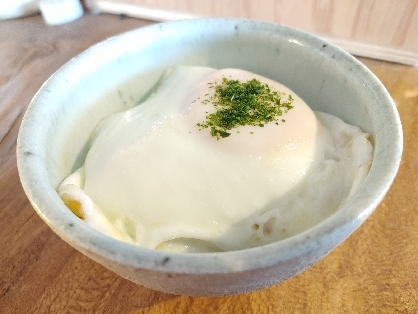 子供の朝食に(*Ü*)青のりの香りが美味しそうでした☆*°