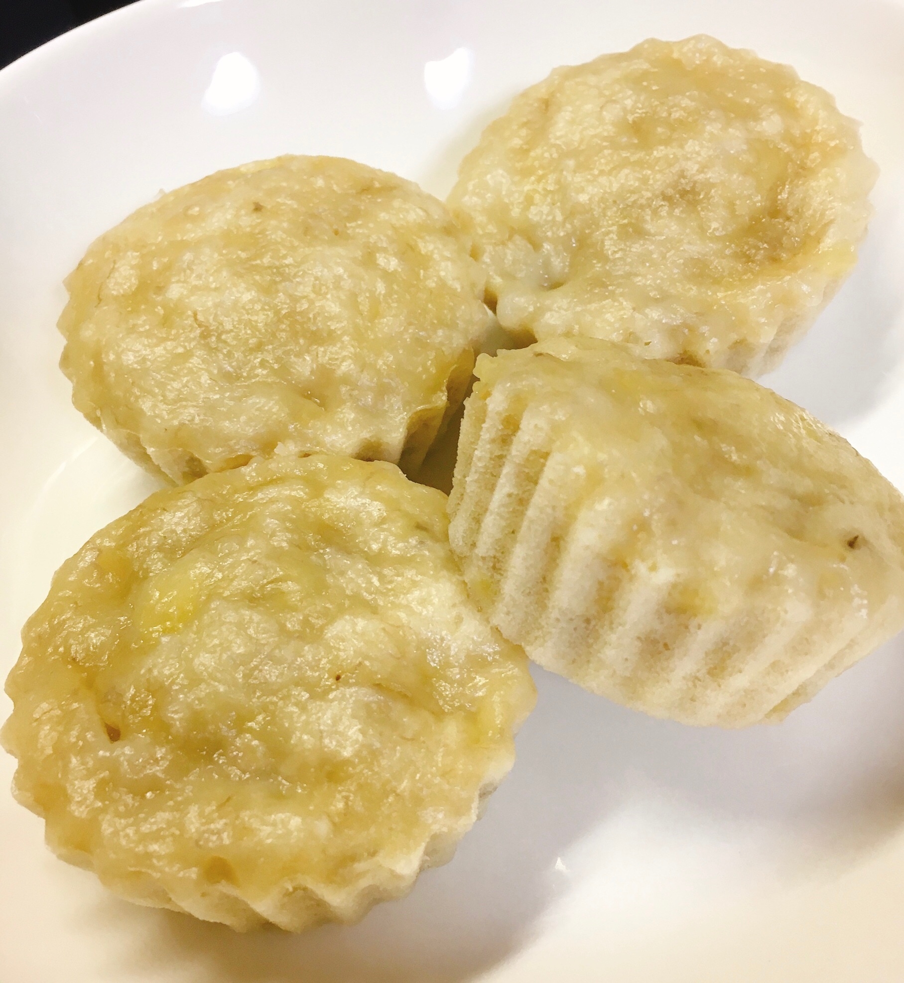 離乳食 後期 バナナ蒸しパン 手掴み食べ レシピ 作り方 By Yuichi 楽天レシピ