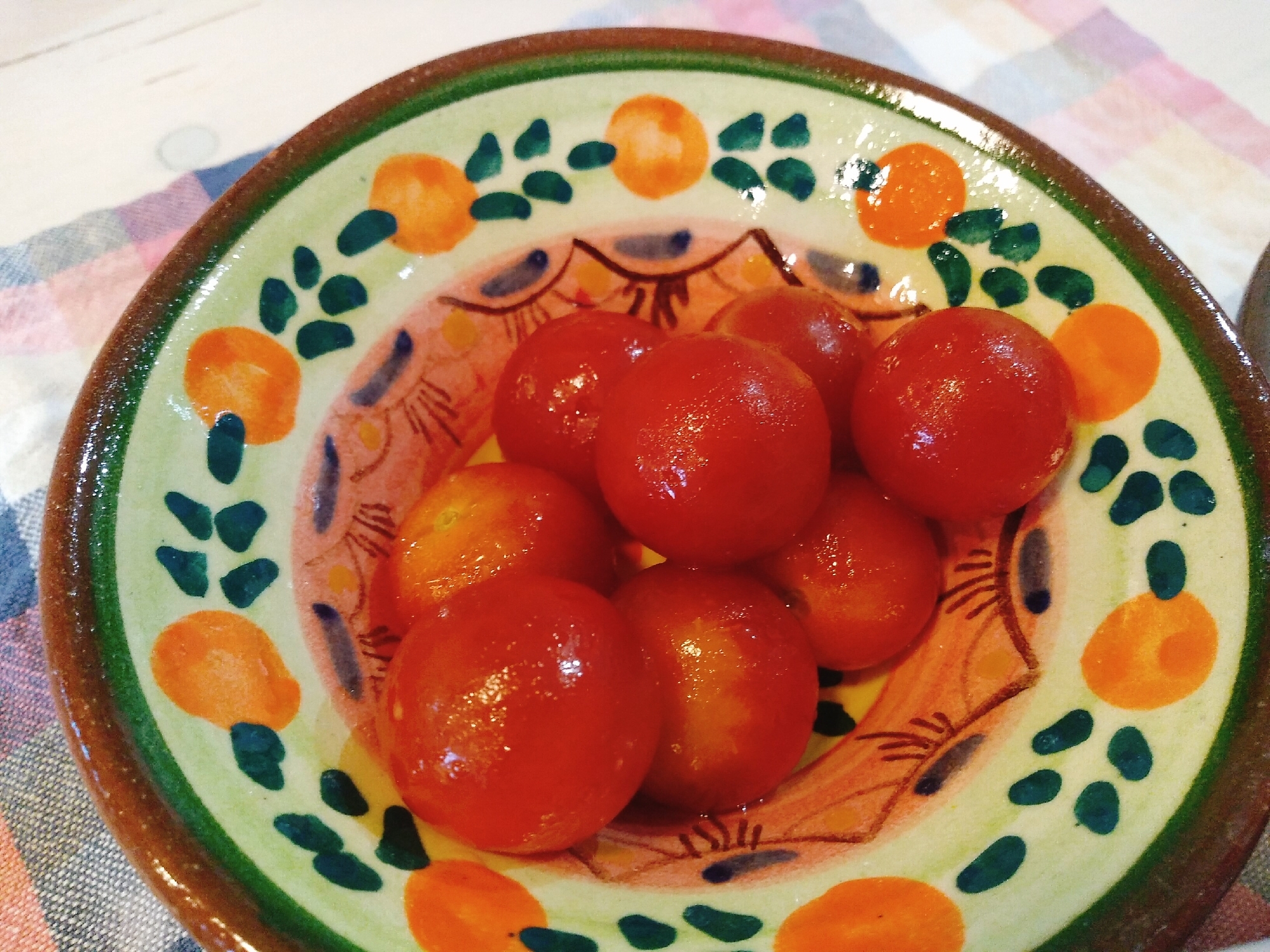 皮ごとでも味シミ◎栄養満点プチトマトのマリネ♪