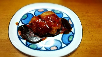 簡単煮るだけ！鶏もも肉のフライパン照り煮♪