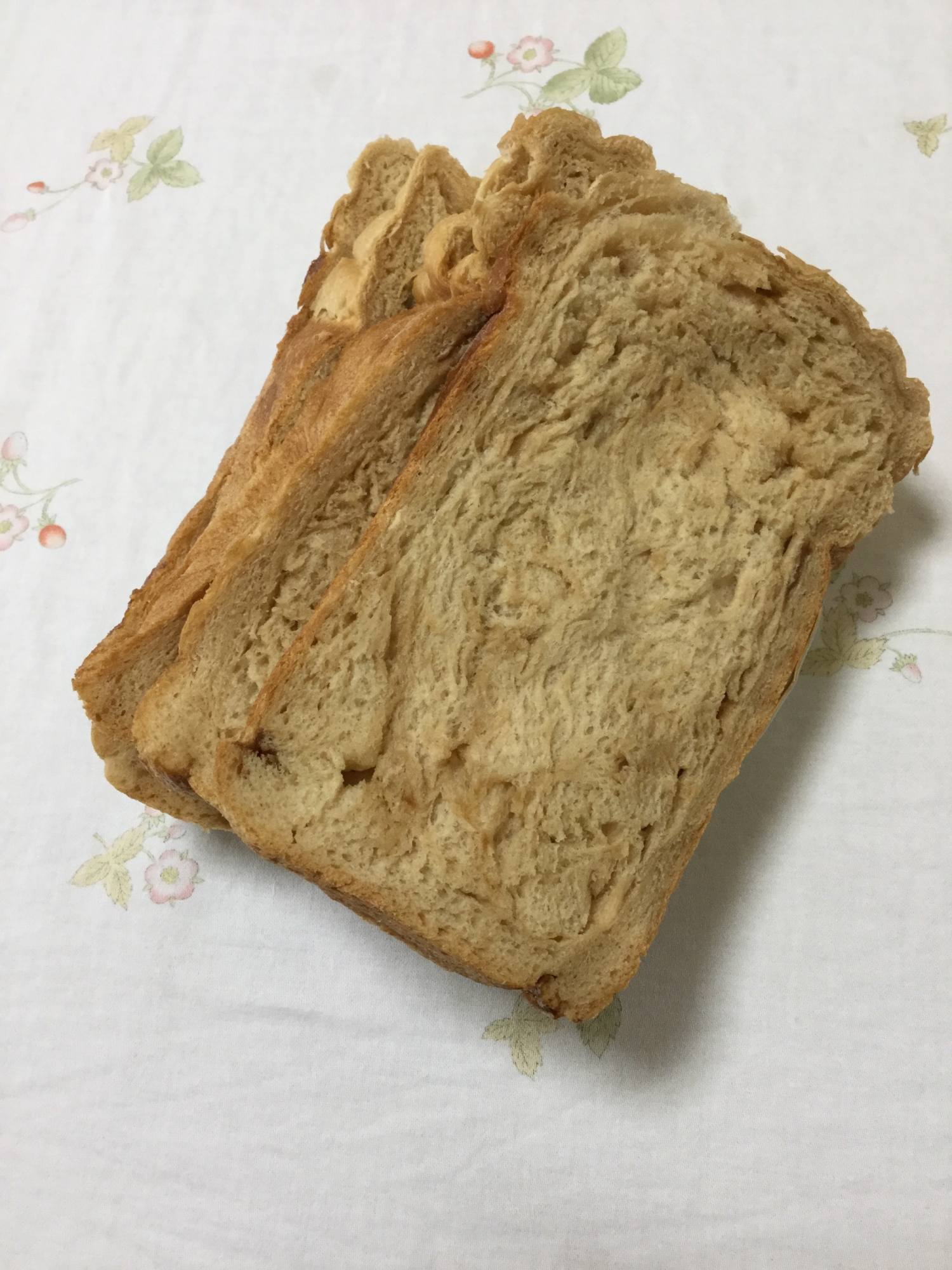 キャラメルで食パン