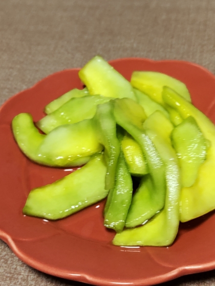 美味しいお漬物ができました