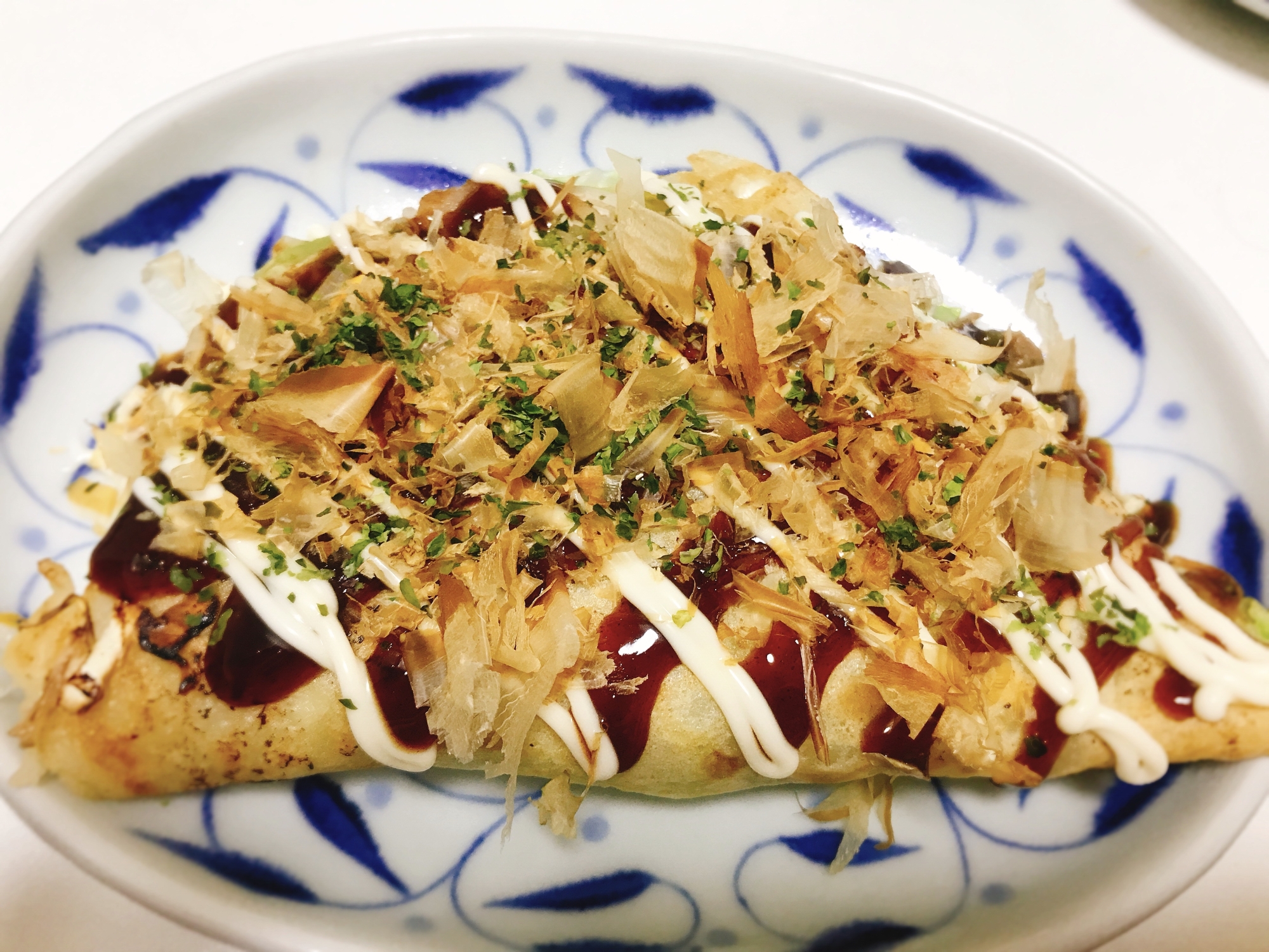 大阪名物!豚バラ入り♡キャベツ焼き