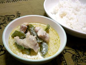 簡単！濃厚！グリーンカレー