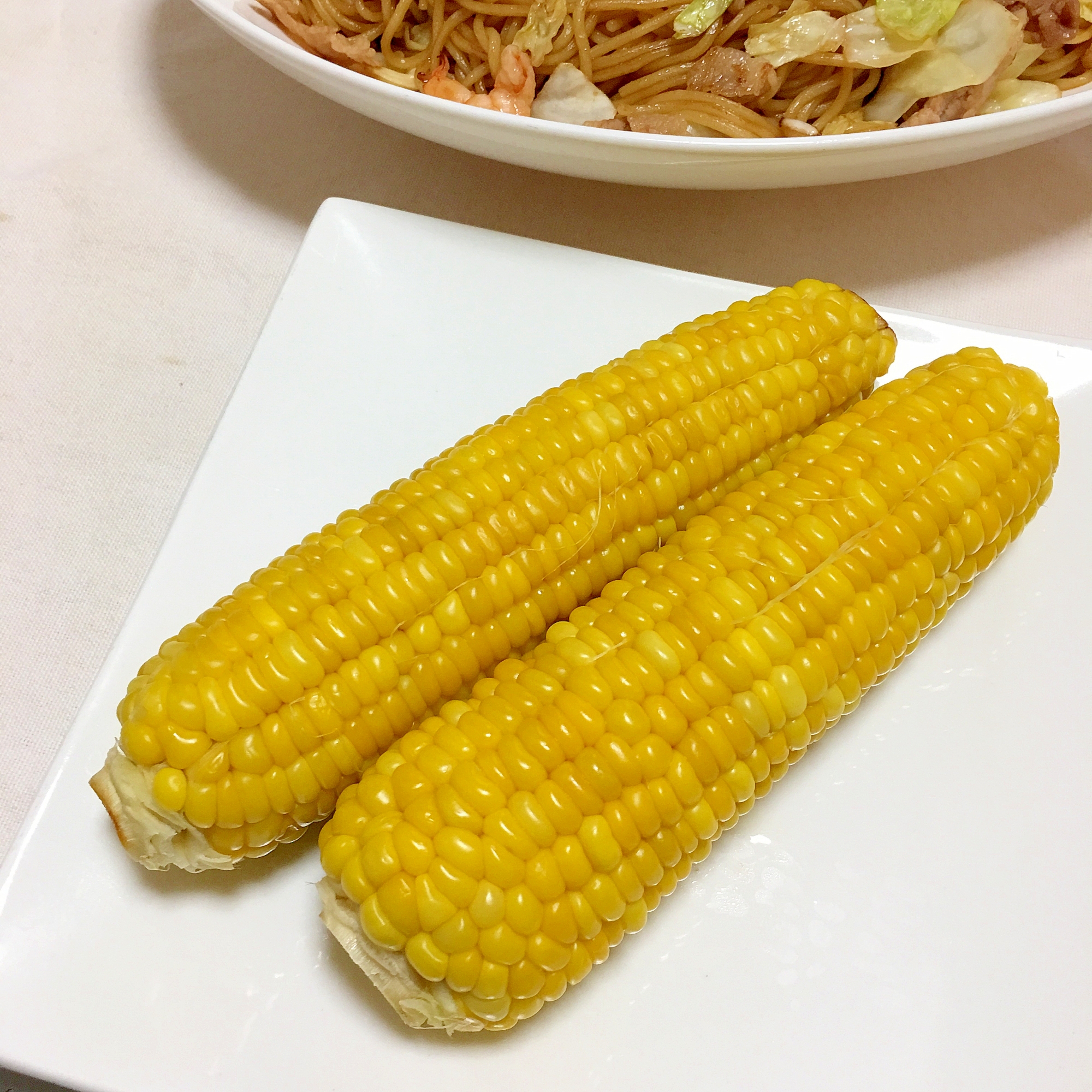 炊飯器で超簡単！甘うま蒸しとうもろこし♡