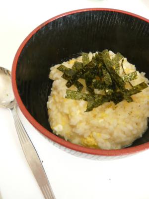 ご飯と卵だけ 簡単雑炊 レシピ 作り方 By Kumiko3 楽天レシピ