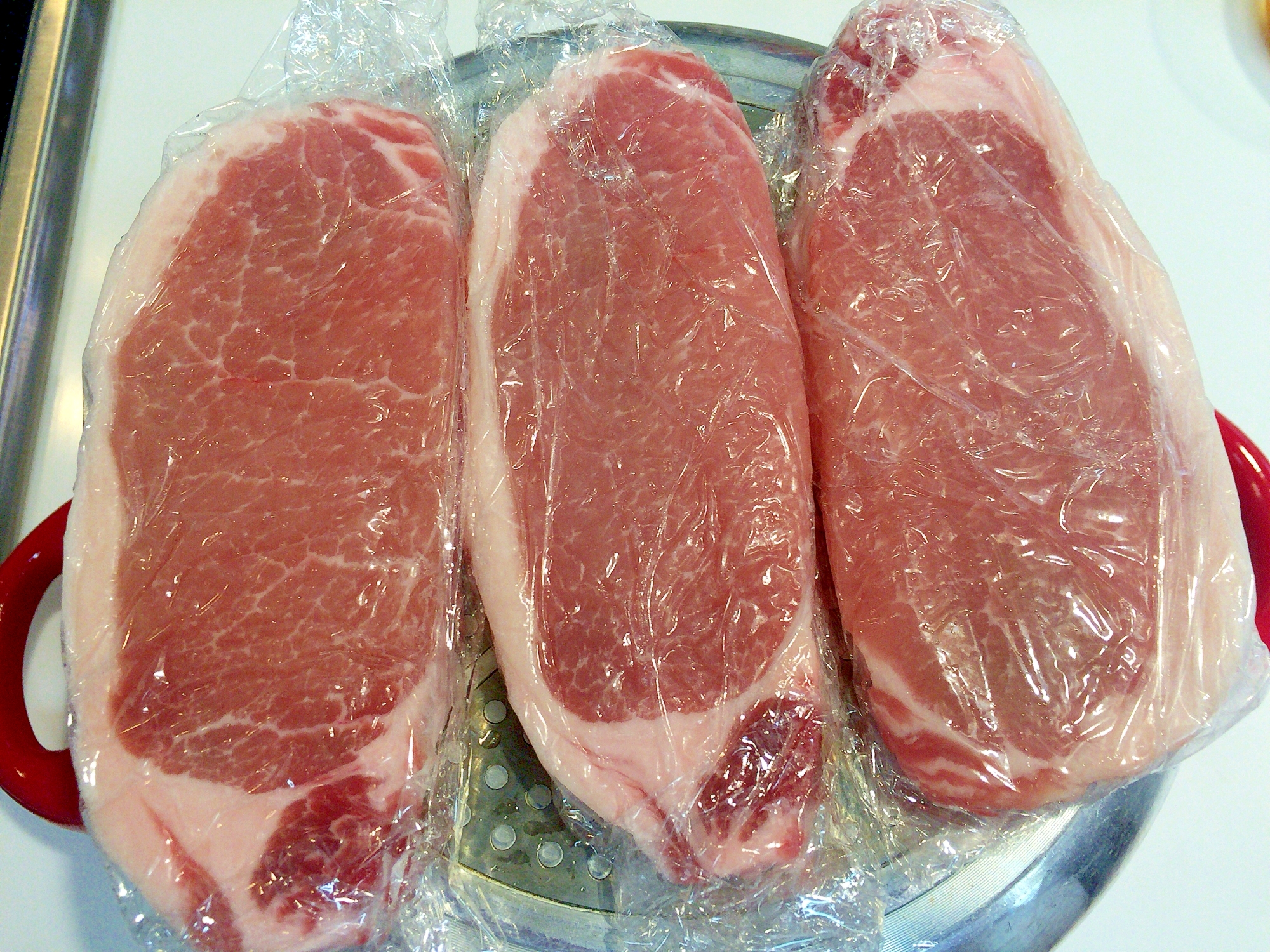 すぐ解凍 厚いお肉の有効な解凍のやり方 レシピ 作り方 By アボカドプリン 楽天レシピ