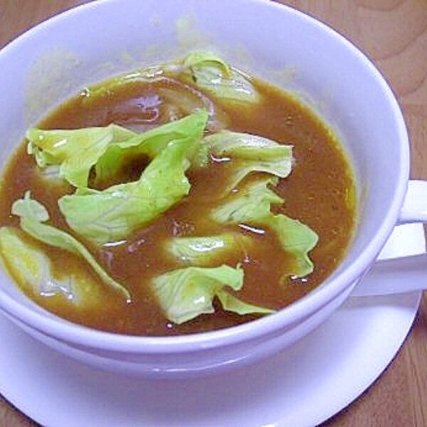 シンプルで簡単 レタスのカレースープ レシピ 作り方 By ココアケア 楽天レシピ シンプルで簡単 レタスのカレースープ レシピ 作り方 By ココアケア 楽天レシピ