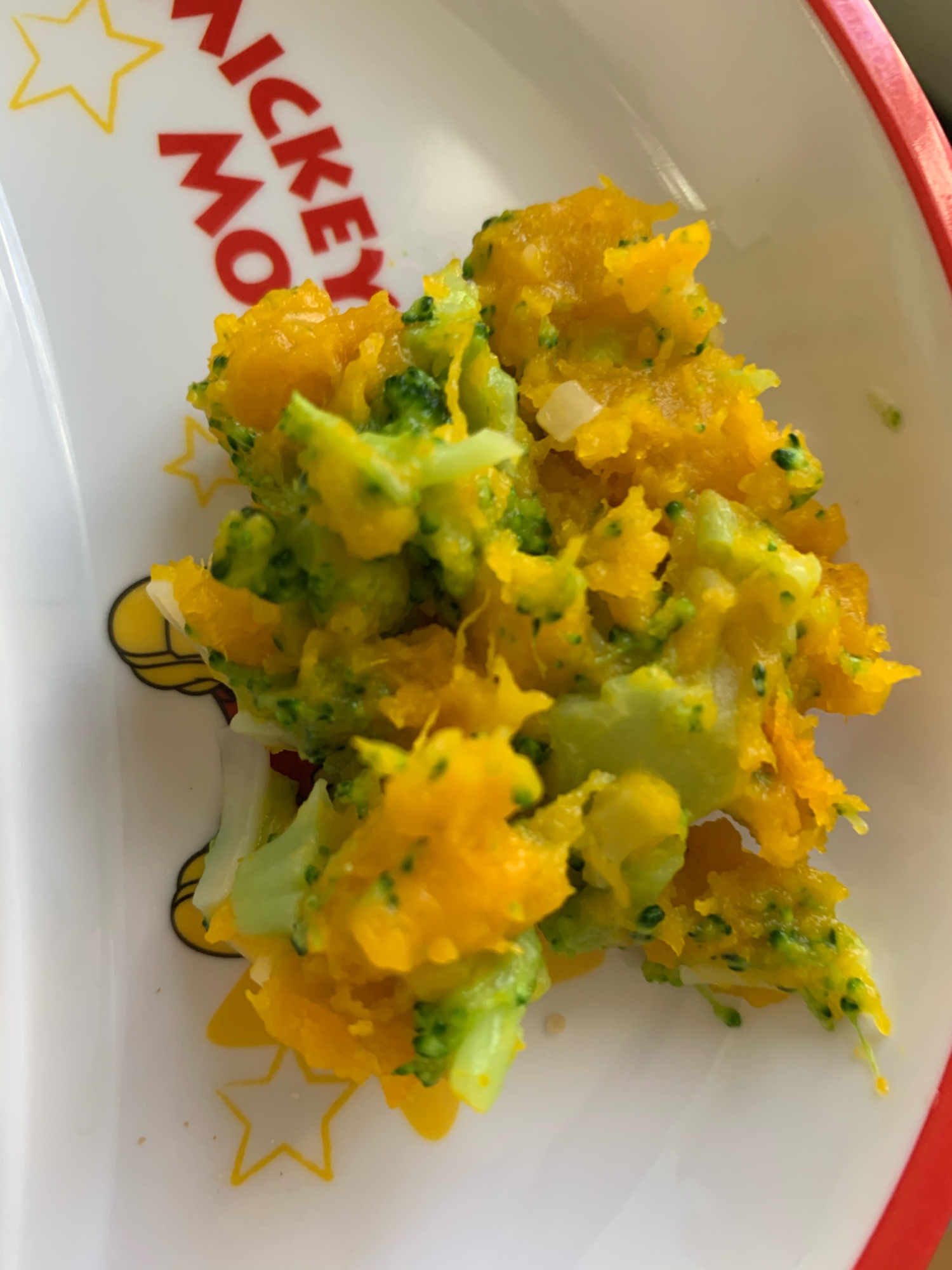 幼児食 ブロッコリーとかぼちゃの温サラダ レシピ 作り方 By ゆひ7 楽天レシピ 幼児食 ブロッコリーとかぼちゃの温サラダ レシピ 作り方 By ゆひ7 楽天レシピ