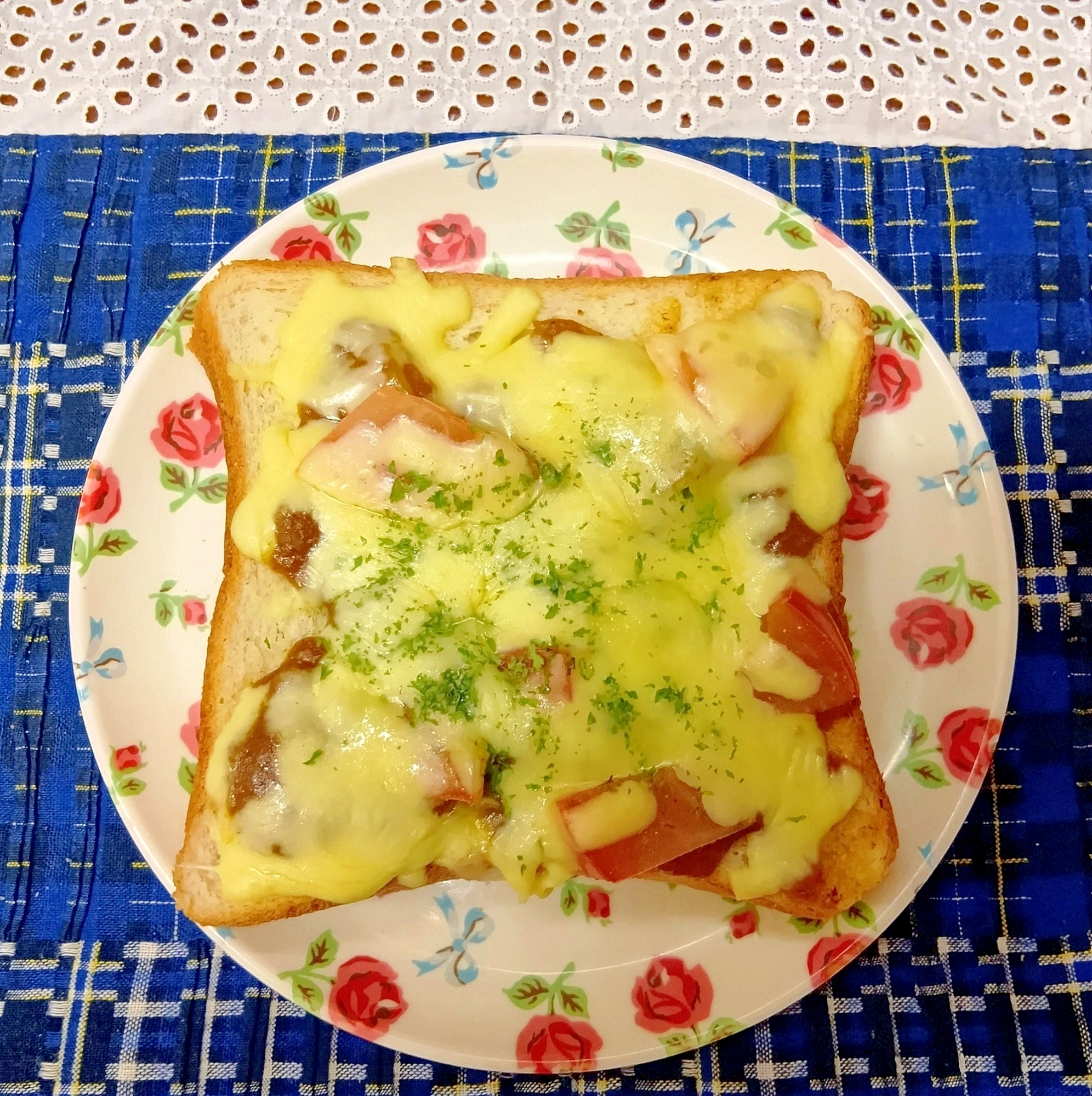 カレーピザトーストその5