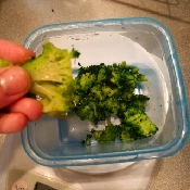 離乳食初期 ごっくん期 ブロッコリー レシピ 作り方 By Boof 楽天レシピ