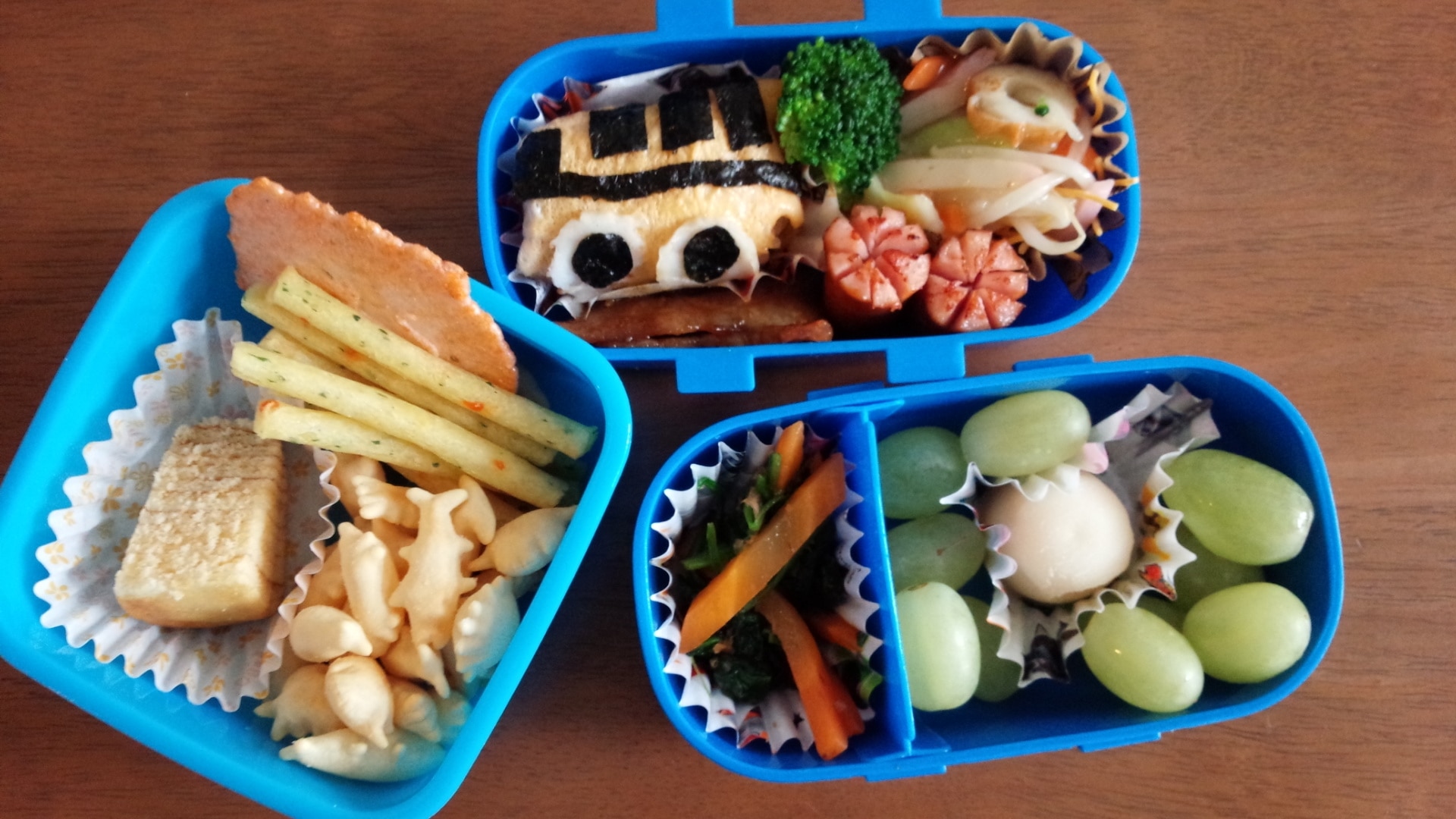 遠足だぁ！バスに乗ってバス弁当だぁ！ レシピ・作り方 by 起き楽さん