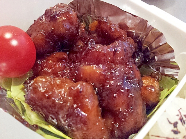 お弁当用に♡唐揚げの甘辛煮