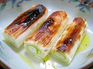 驚きの相性 ネギ丸焼きwithフレンチドレッシング レシピ 作り方 By Uzuratukune3 楽天レシピ