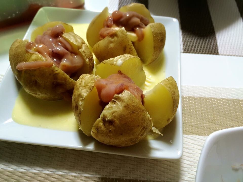 ふかし 芋 じゃがいも