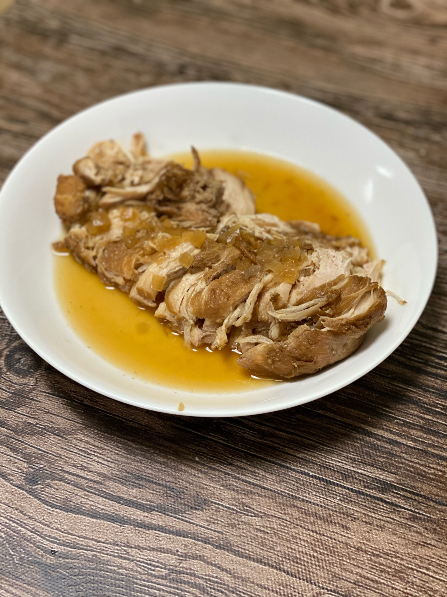 冷凍保存してある鶏胸肉で鶏チャーシュー