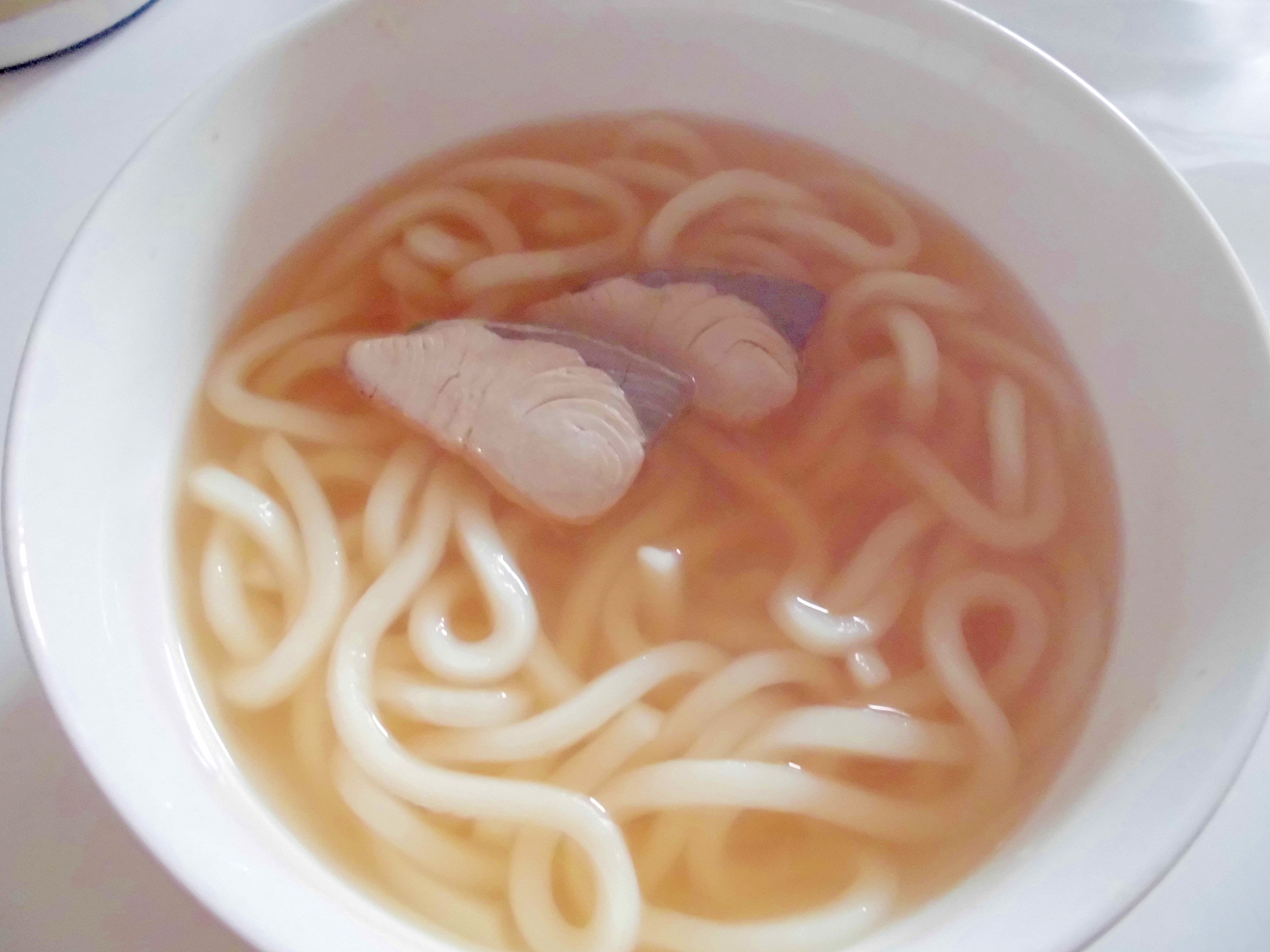 わらさのおすましで　煮込みうどん