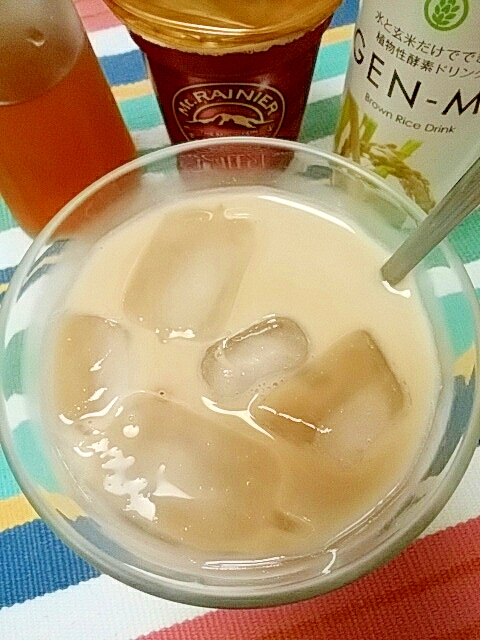 アイス☆ジンジャーきなこライスカフェラテ♪