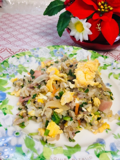 朝ご飯に⭐キムチチャーハン❤